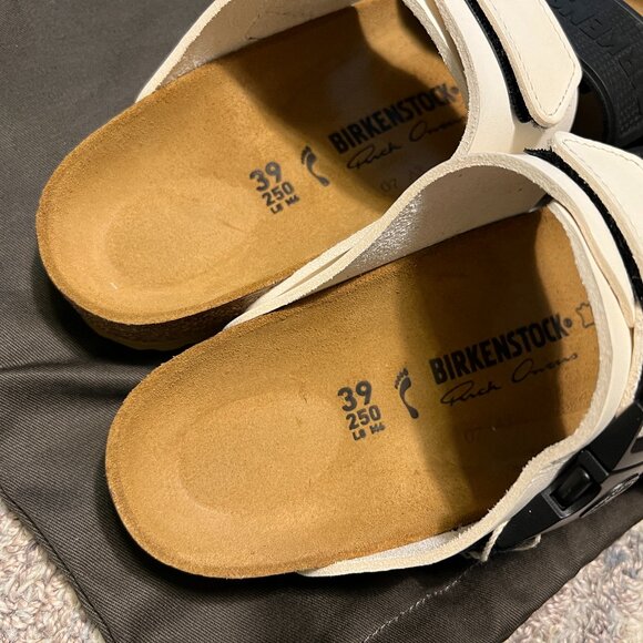 Rick Owens x Birkenstock Rotterdam NWT - Picture 5 of 8